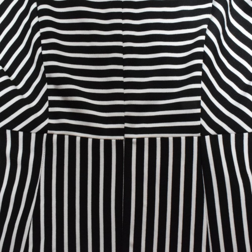 Banana Republic Striped Ponte Dress in Women's Size 6T - Picture 12 of 15